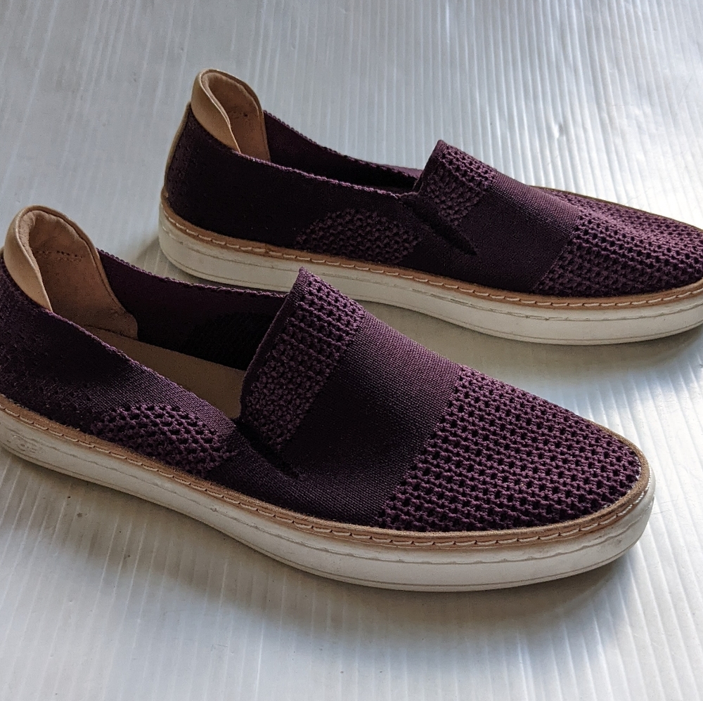 UGG Sammy purple stretch knit slip-on sneakers - Picture 7 of 10